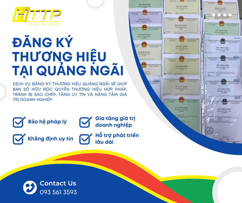 Đăng ký thương hiệu Quảng Ngãi